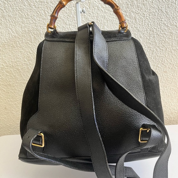 Gucci bamboo vintage backpack - Picture 9 of 11